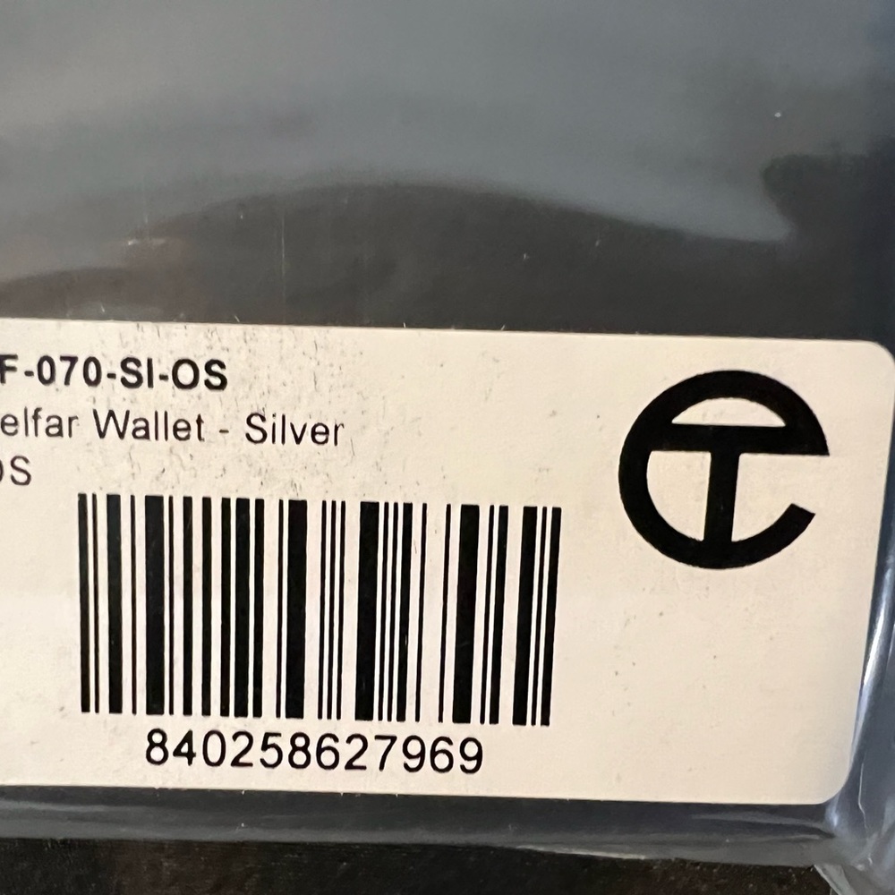 Telfar Wallet-Silver - Picture 6 of 7